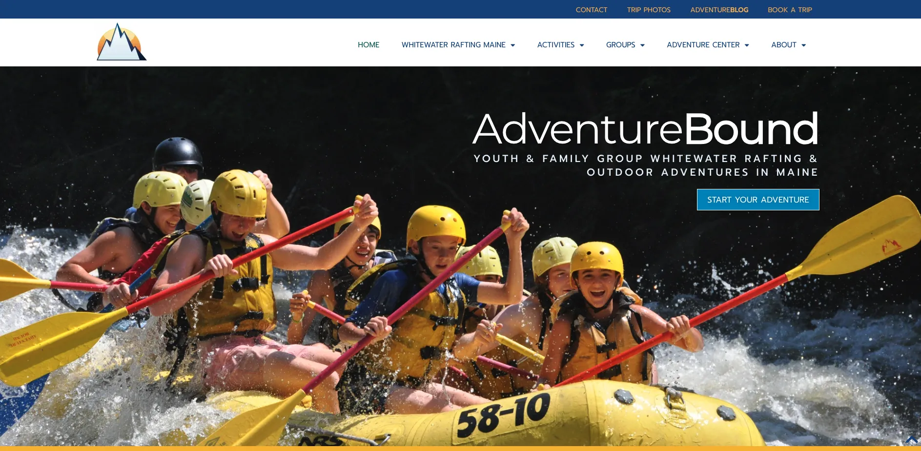 Adventure Bound Homepage